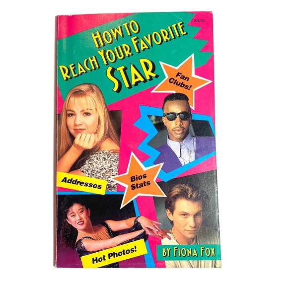 How To Reach Your Favorite Star Fiona Fox 1992 Paperback Book Good - Picture 1 of 3